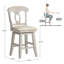 Tabouret de bar et de comptoir pivotant Fortville-1954776650-2008173771