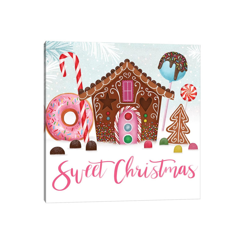 Sweet Holidays Collection A by Victoria Borges - Wrapped Canvas Gallery-Wrapped Canvas Giclée, 30.48 cm H x 30.48 cm W