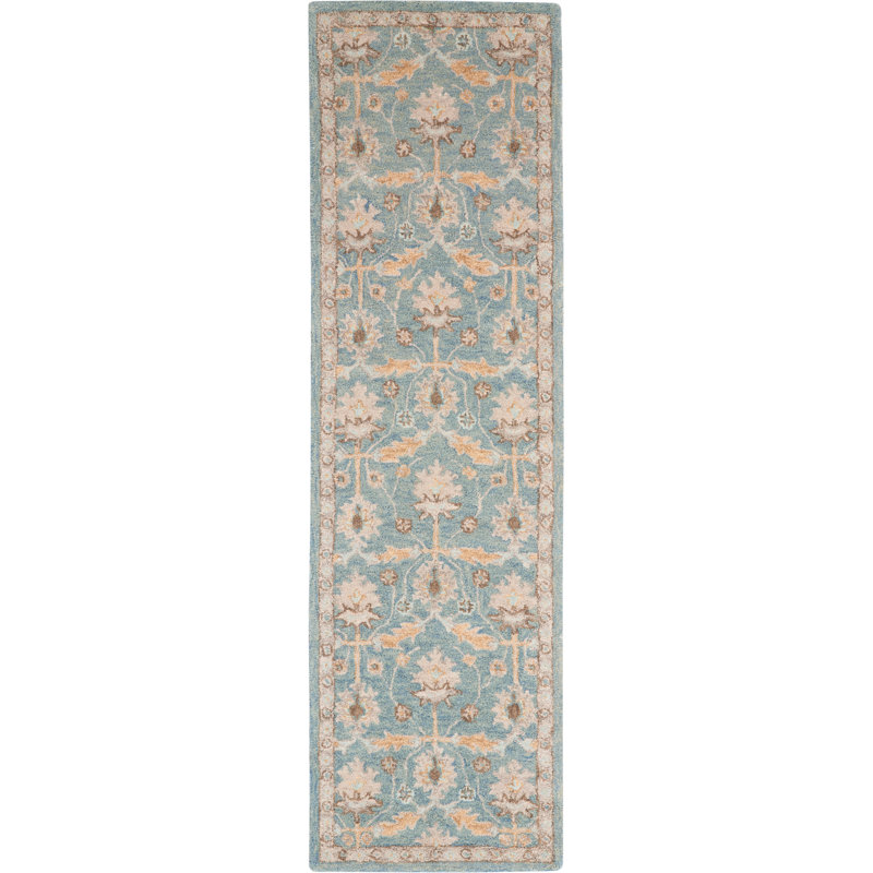 Bade Wool Oriental Indoor Rug, Runner 2'3" x 8'