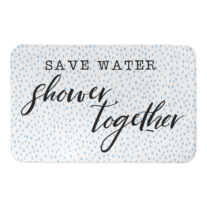 Tapis de bain Save Water