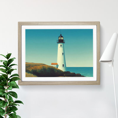 Resplendent Lighthouse - Single Picture Frame Painting