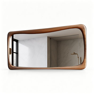 Rectangle MDF Wall Mirror