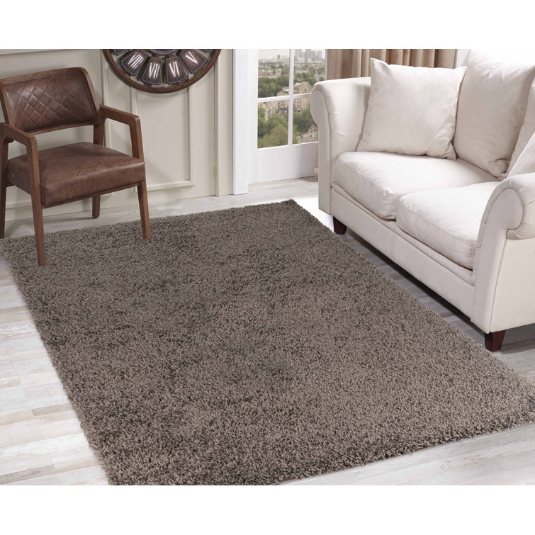 Esterly Shaggy Taupe Rug