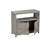 Wooden Patio Bar Table Set With Storage, Buffet Cabinet Sideboard For Outdoor And Indoor