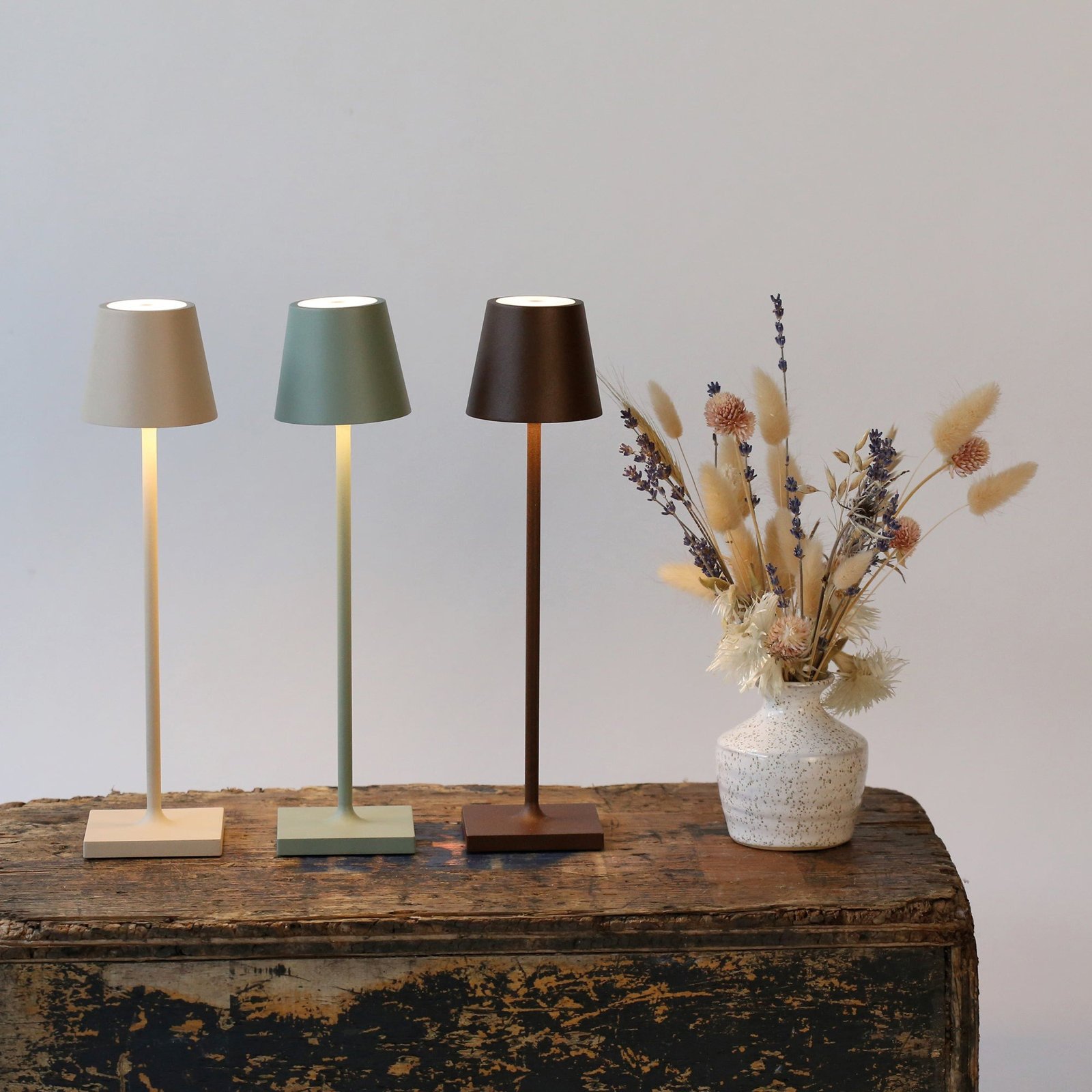 Poldina Pro Micro Table Lamp, Sage