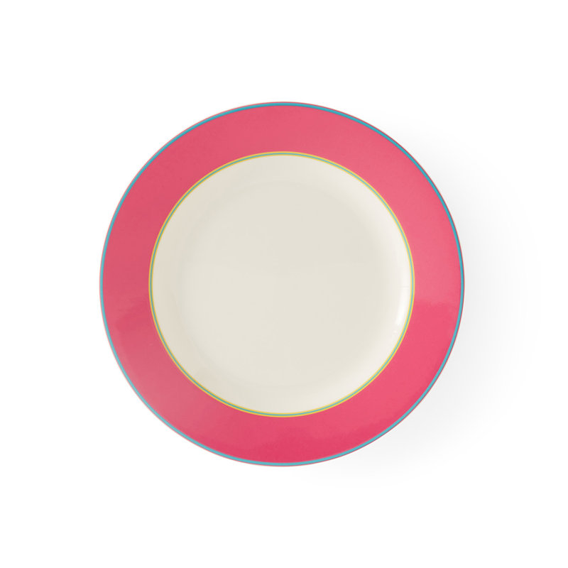 9.5" Side Plate in Pink, Pink