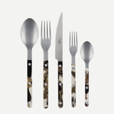Bistrot Vintage Dune 5 - Piece Stainless Steel Flatware Set - Service for 1