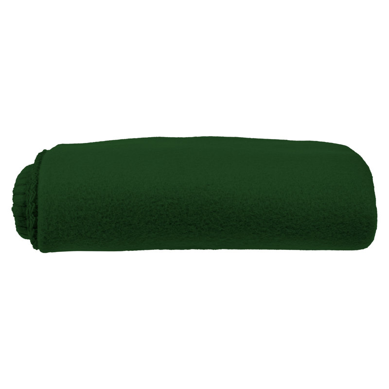 Jeté en molleton Cozy Comfort, Vert foncé
