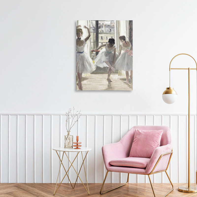 Toile de ballet en pratique, design par Leah Straatsma, H 20 po x l 16 po