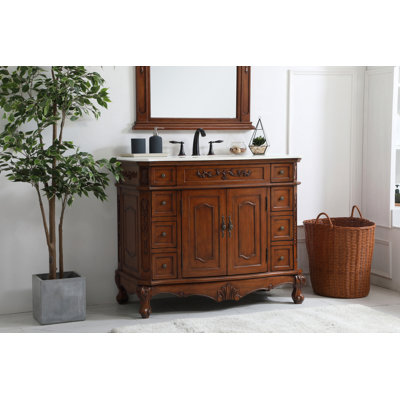 Ensemble de meuble-lavabo simple 42 po Lunette