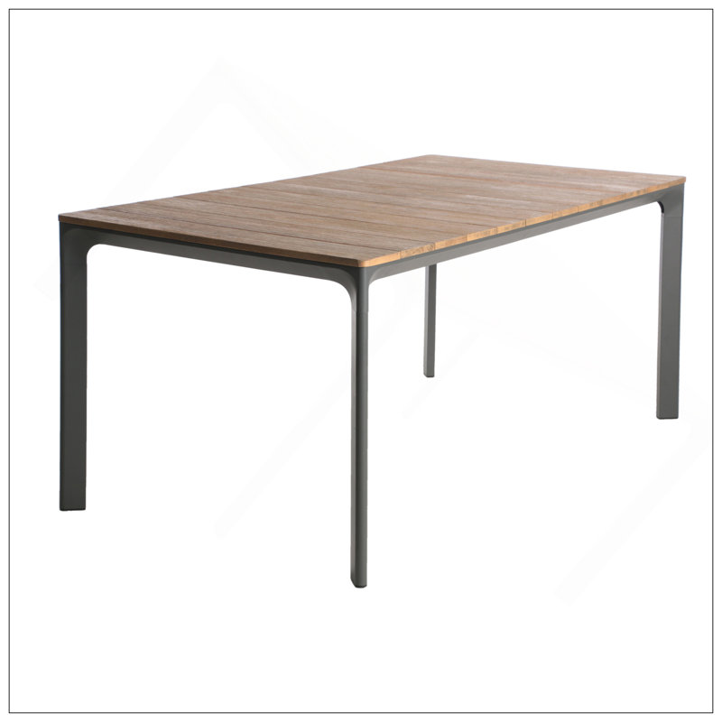 Table de salle à manger avec plateau en bois WESTCOTT