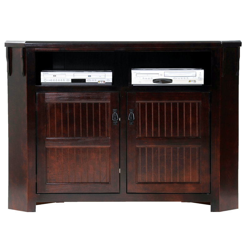 Spearman Unfinished TV Stand for TVs up to 65", European Yellow