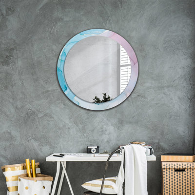 Huldar Glass Flat Wall Mirror