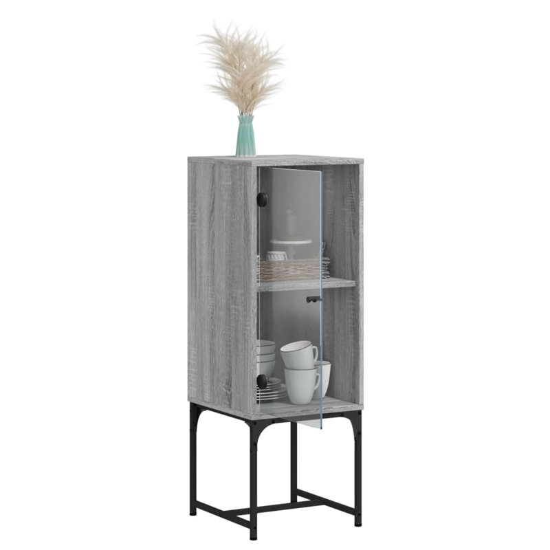 Gosson Display Cabinet, Grey Sonoma