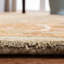 Tapis oriental vert clair / beige en laine touffeté à la main Cranmore-19260578