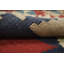 Tapis kilim à motif géométrique Vibrant