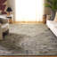 Tapis vert sauge / beige touffeté à la main Lineberger-95596284