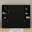 Lit escamotable avec tablettes et armoires de rangement, lit escamotable en bois massif Farmhouse