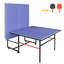 Ensemble de table de ping-pong pliable et portatif de 8 pieds de taille moyenne pour jeux de table d'intérieur avec filet