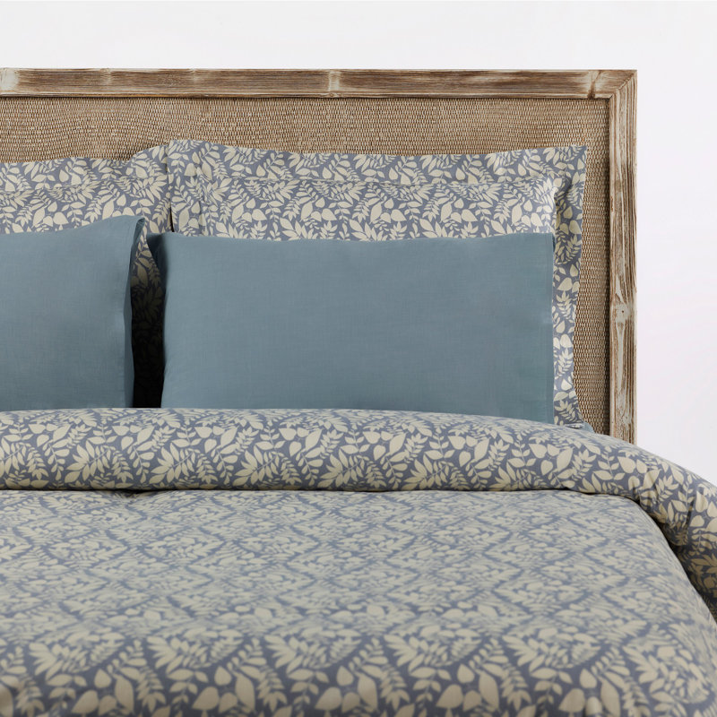 Atoll Floral Duvet Cover, 200 x 220cm Duvet Cover + 2 Pillowcases, Blue