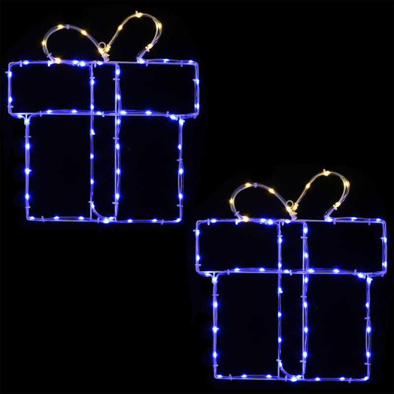 Holiday Lighting, Warm White, Blue
