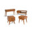 Draper 22"W Solid Wood Mid-Century Modern Rectangular End Table with Storage Drawer-825831011