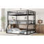 Design moderne triple en métal pour espace de couchage pour maisons familiales