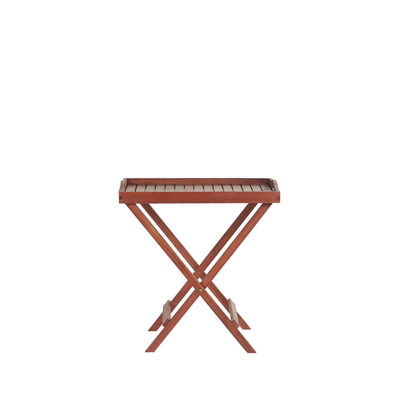 Galilea Rectangular Acacia Folding Outdoor Bistro Table , 68cm cm W 45cm cm D