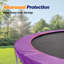 Coussin de trampoline avec ouverture, mousse épaisse de 0,8 po, housse de rechange pour ressort de sécurité, sac de rangement supplémentaire-106884266-106884275