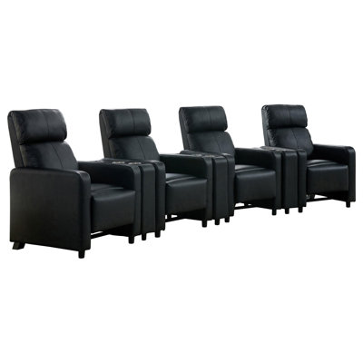 Batya Upholstered Tufted Recliner Living Room Set