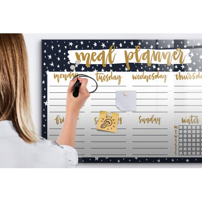 Magnetic Glass Dry Erase Board