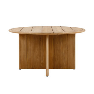 Everlee Outdoor 55" Round Dining Table