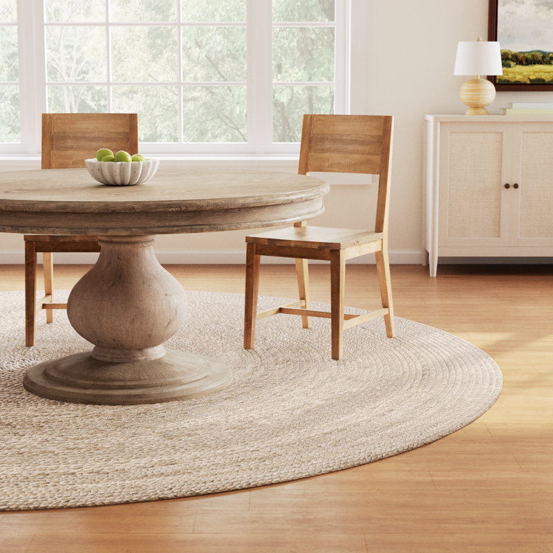 Gage Hand Braided Indoor Rug, Round 8'