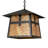 1 - Light Craftsman Brown Lantern Pendant