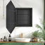 Armoire à pharmacie avec miroir DEL l 24 po x H 34 po Briahna-1130492850