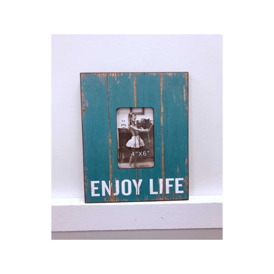 Blue Matte Picture Frame