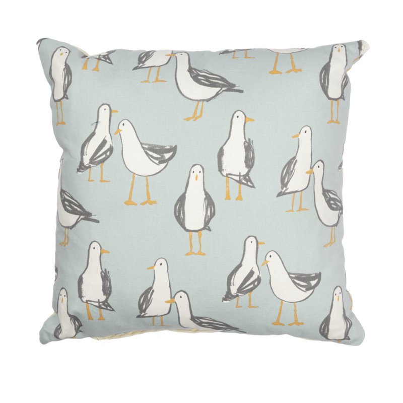Wilcox Square Cushion Cover, Light Blue, 45cm H x 45cm W x 15cm D
