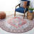 Allana Oriental Beige/Blue Area Rug-1534113309