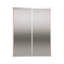 Cloison 3 panneaux coulissants en verre givré - structure en aluminium avec technologie Silent Glide-64120180-49164781