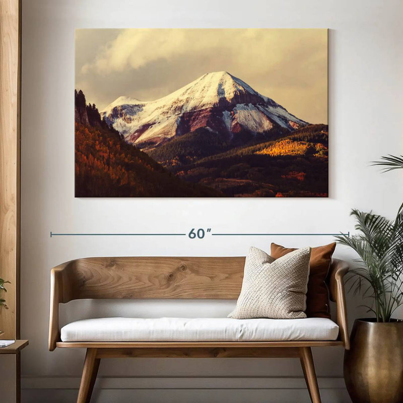 Mont Colorado, H 34 po x l 51 po