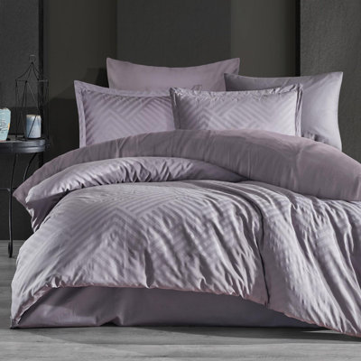 Cotton Duvet Cover Set with Pillow Shams
