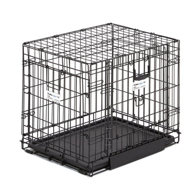 Collapsible Pet Crate with 2 Doors