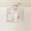 Deivy Glass Flush Mount