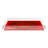 Christmas Berries Green Red Acrylic Square Decorative Tray-121427423