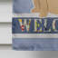Polyester 2 côtés 40 x 28 po welcome drapeau maison-73943351