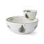 Christmas Tree TIERED CHIP AND DIP 10"