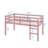 Twin Elevated Loft Bed Comes With Ladder-1788968131