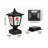 Outdoor Solar Post Lights, Weather-resistant Fence And Deck Lights, Ip44 Waterproof, Cool White Led Garden Lights