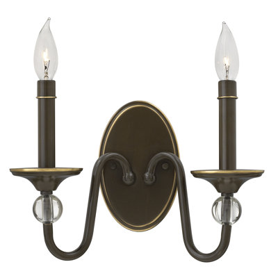 Eleanor 2-Light Candle Wall Light