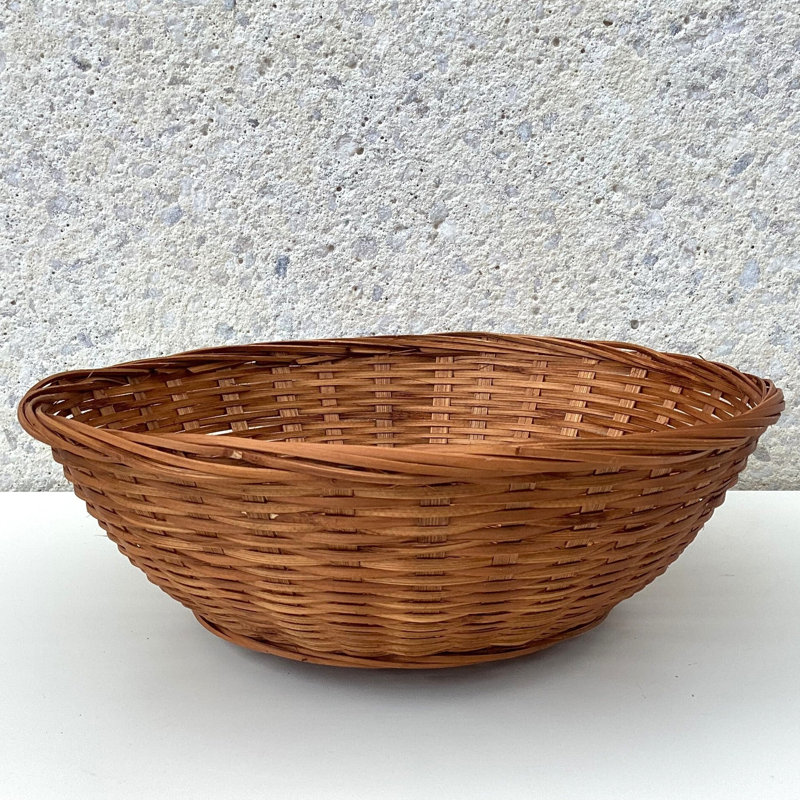 Bol rond à pain brun, 12"